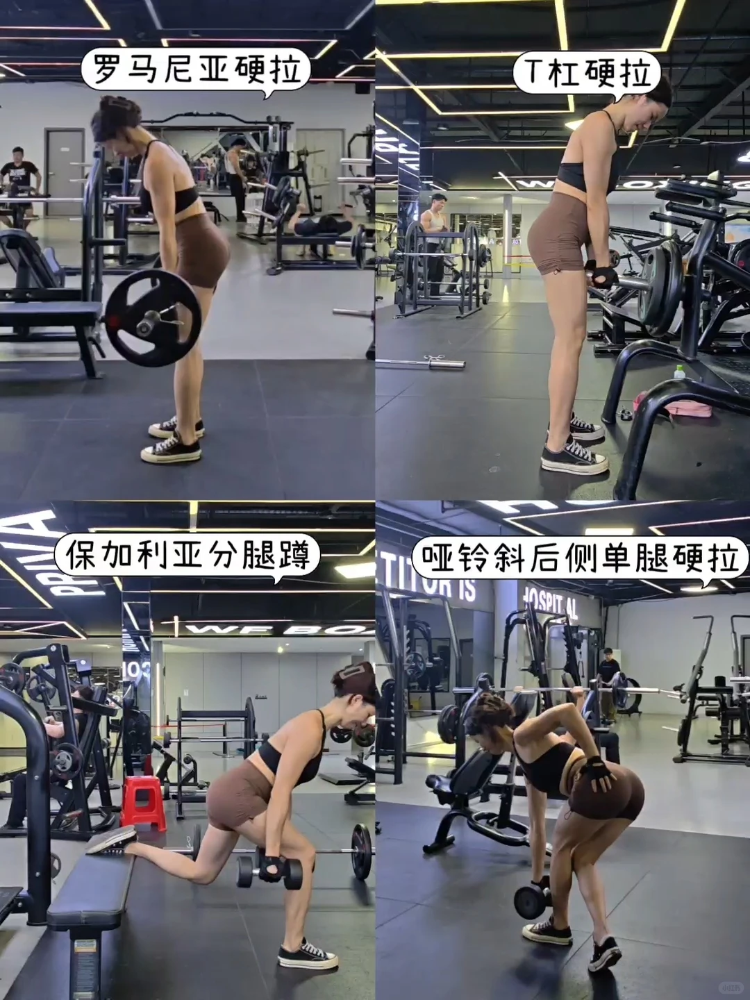 自学一年半，练臀我真的只重复练这几个动作