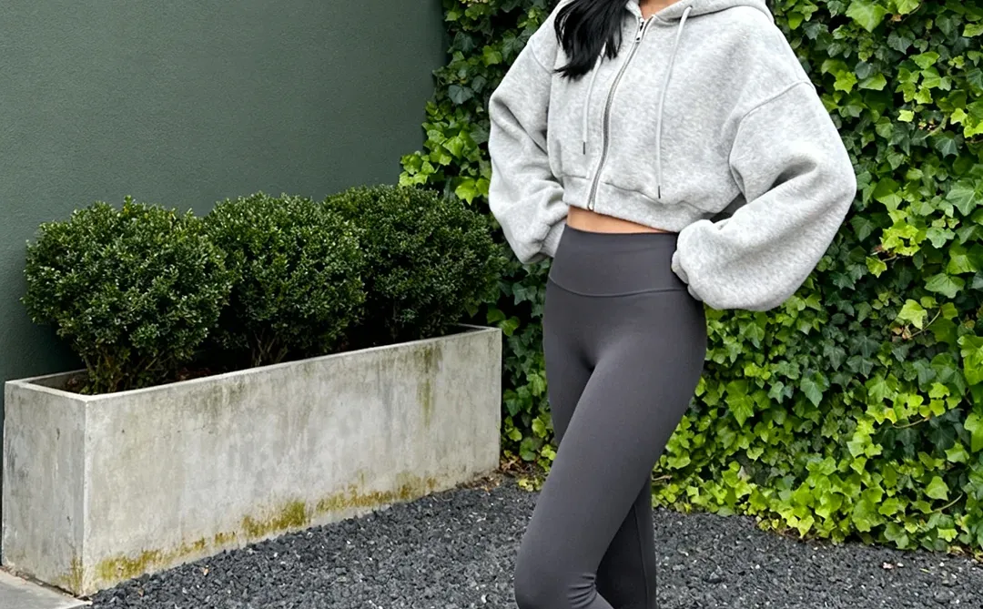瑜伽裤松弛感搭配丨ootd