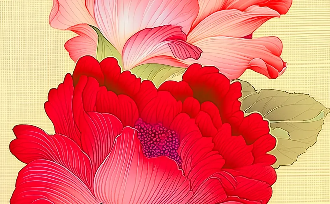 花卉图案-娇艳欲滴