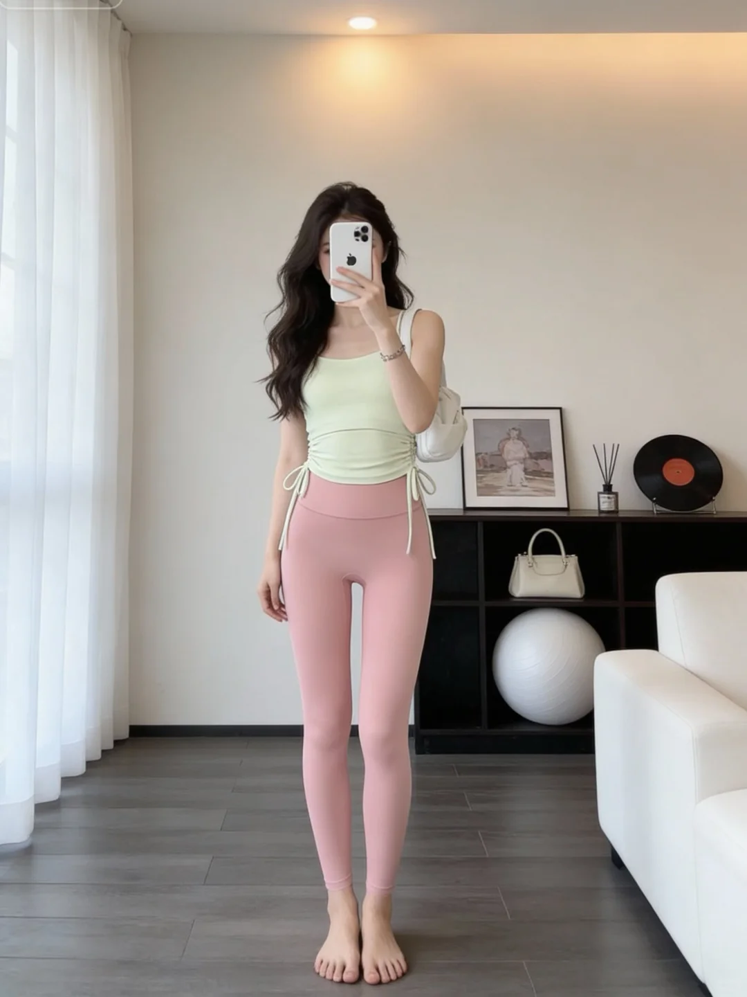秋冬瑜伽服穿搭｜粉粉嫩嫩的瑜伽裤谁不爱啊