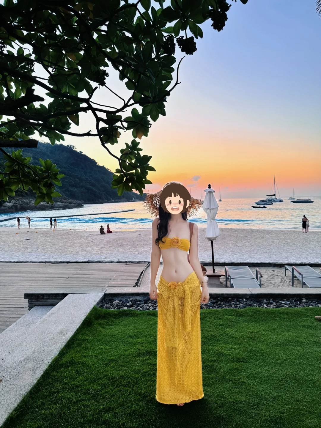 出海边次抛裙