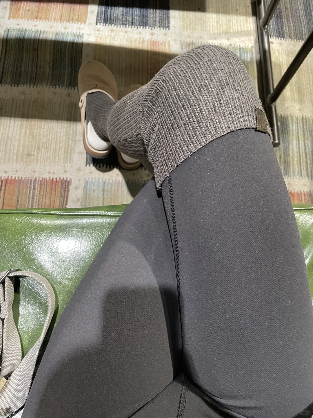♠️黑色系瑜伽裤配袜套♠️