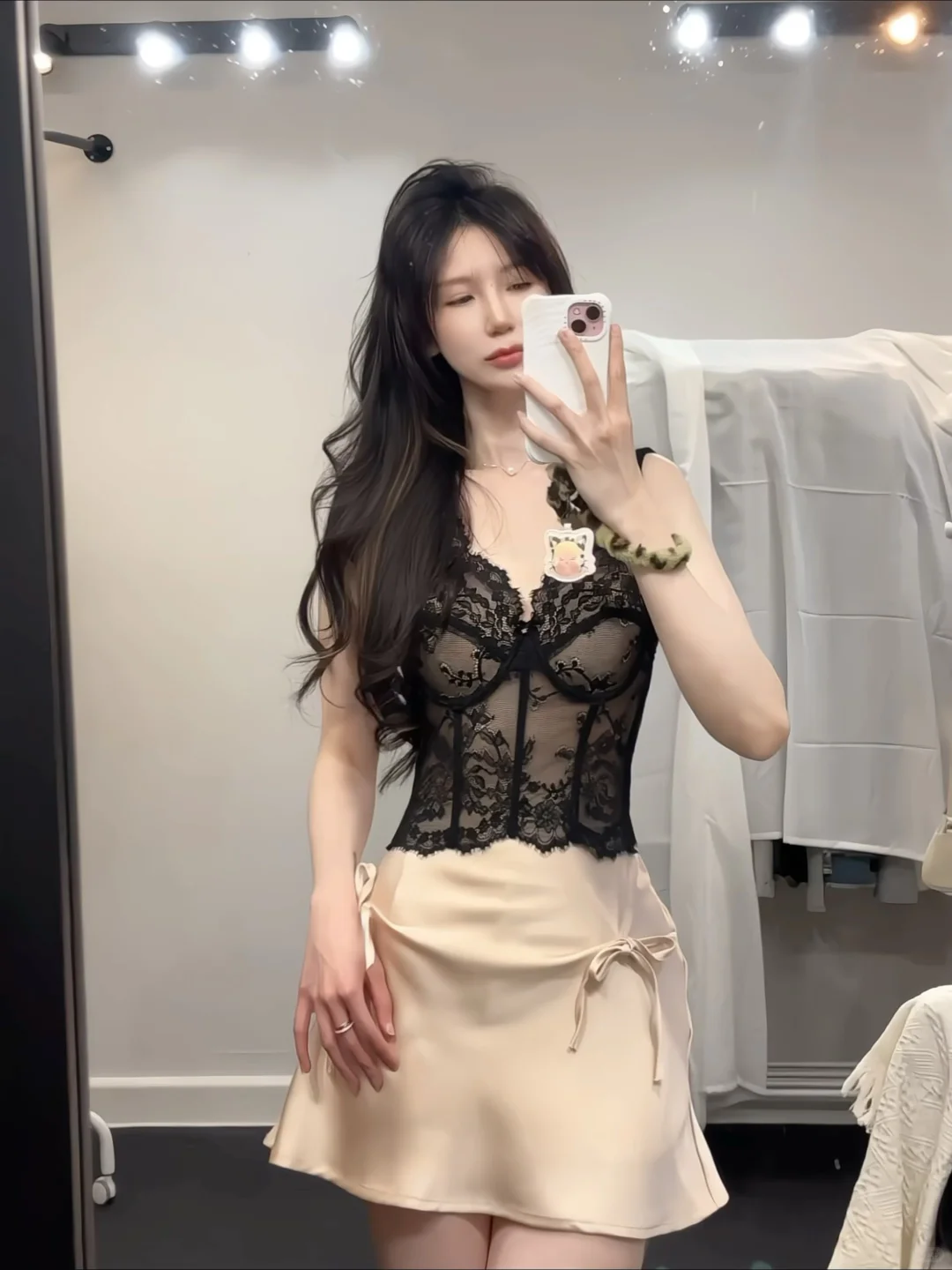 🖤🖤🖤蕾丝马甲真的是纯欲天花板～ 太绝了🔥