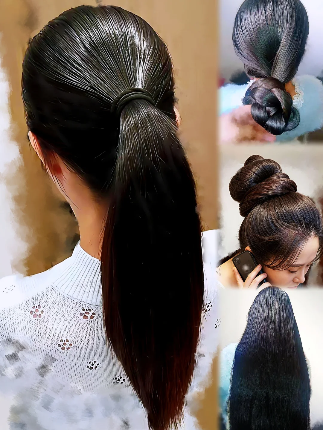 女人留长发显得漂亮的原因