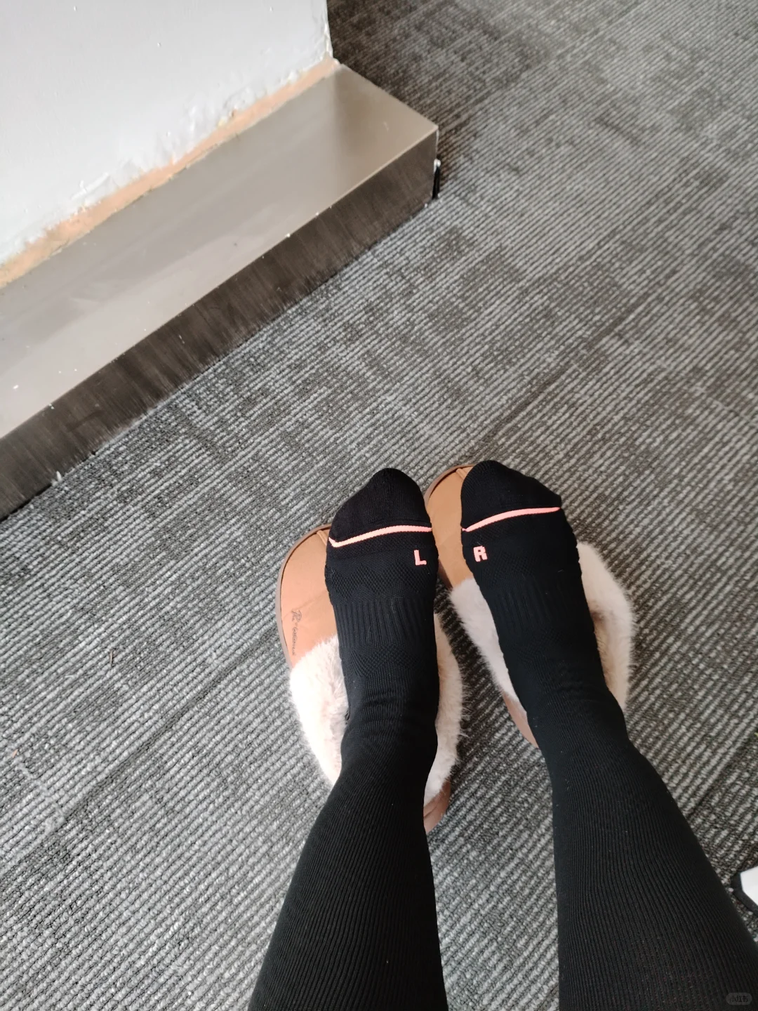 过膝运动袜
