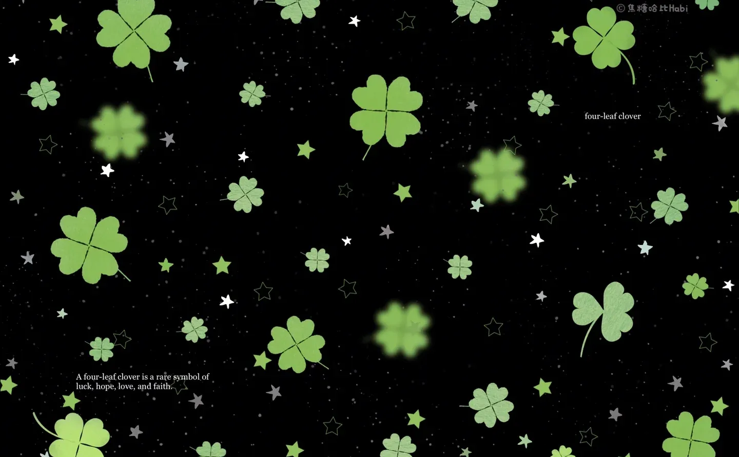 𝐿𝑢𝑐𝑘𝑦 𝑐𝑙𝑜𝑣𝑒𝑟 🍀𓂃iPad壁纸