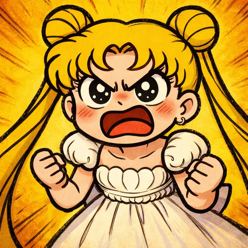 可爱美少女战士~
