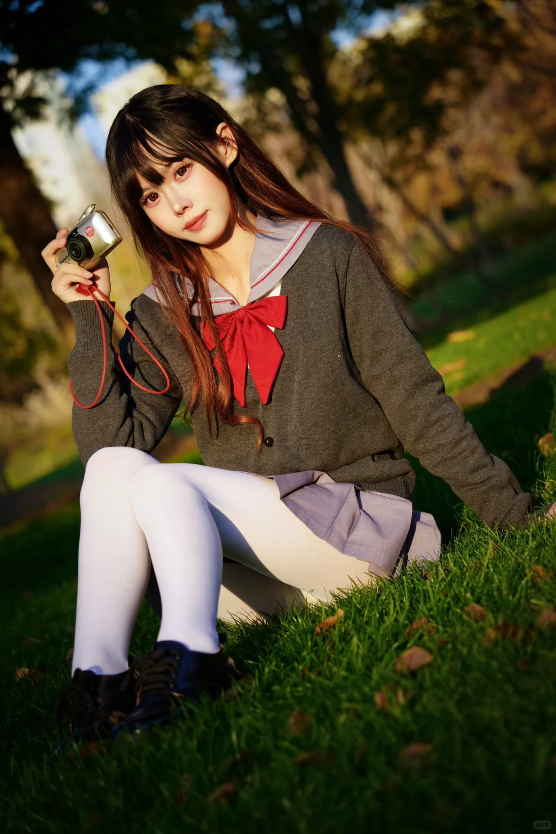 JK｜深秋黄昏