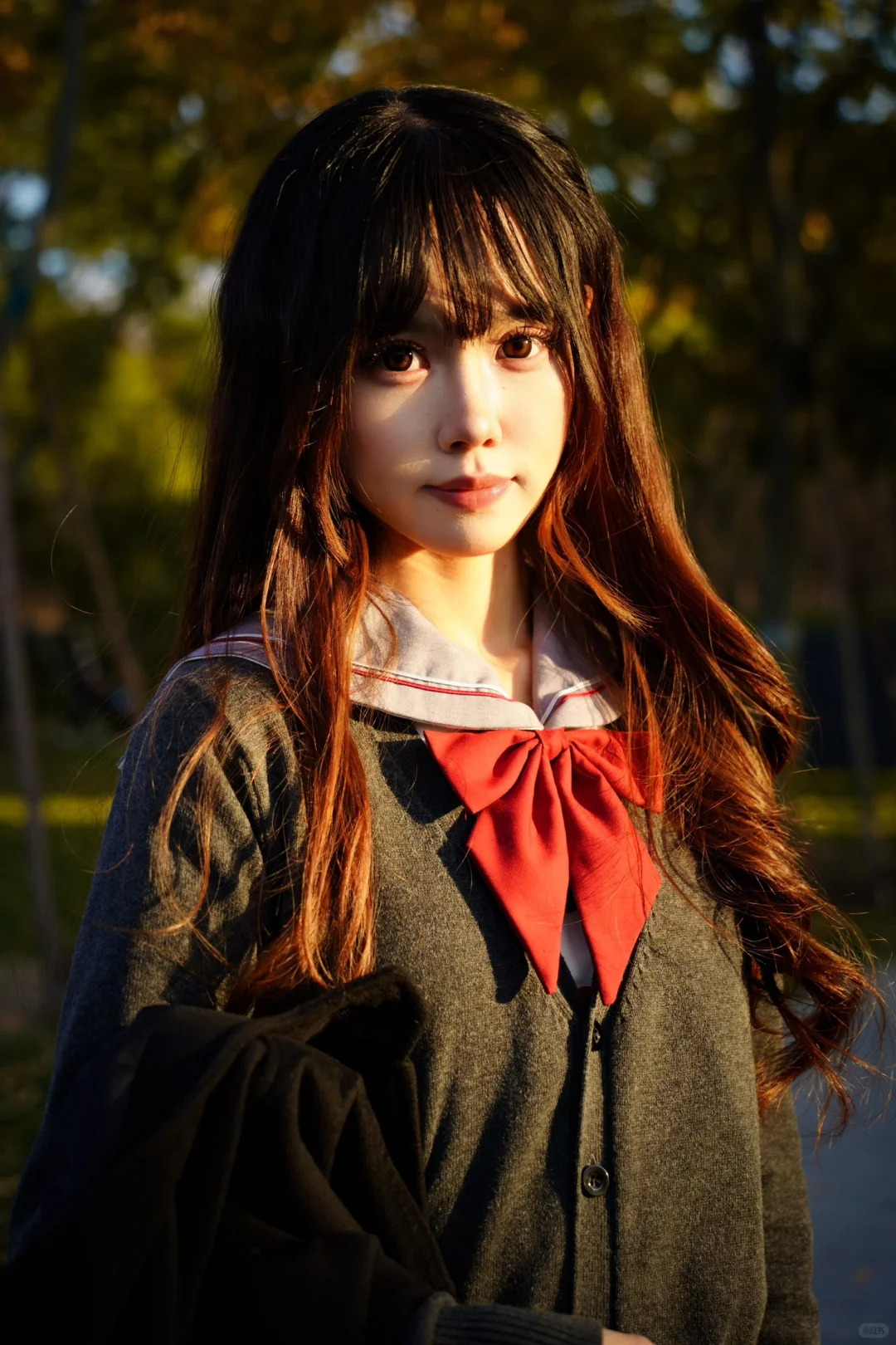 JK｜深秋黄昏