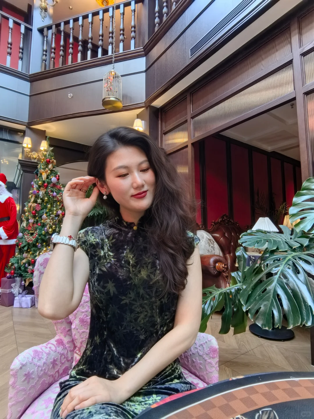 属于中国女人的冬日温馨浪漫🏵旗袍下午茶