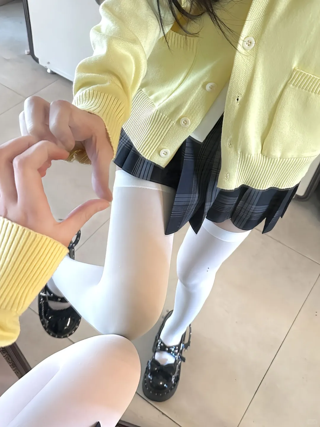 今天是白丝哦~