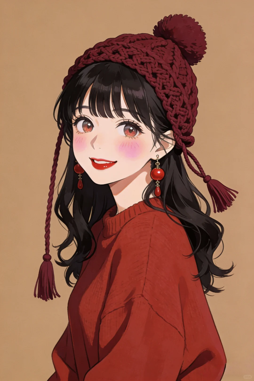 AI 卡通美少女