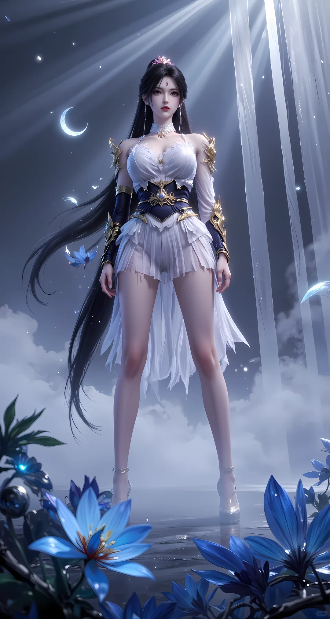 「壁纸」赵襄儿，这腿我愿称之为最强！