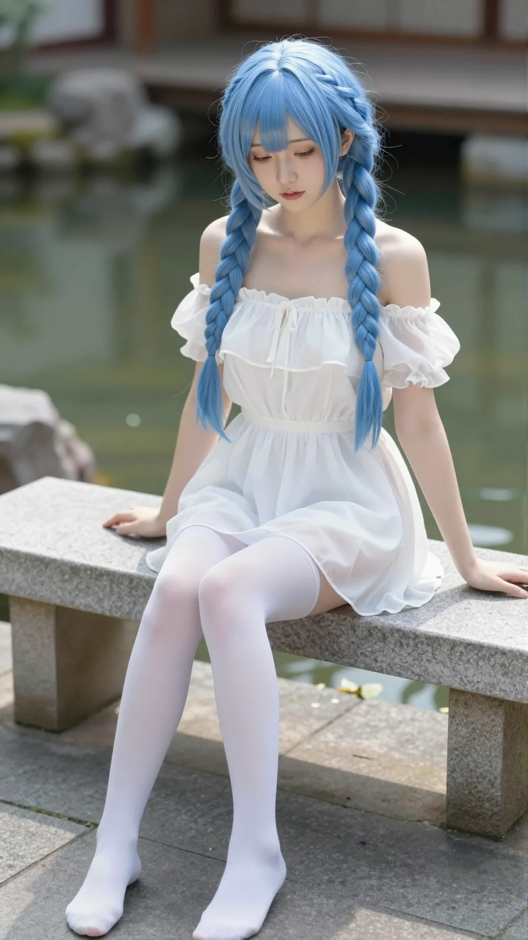洛琪希cos-纯白