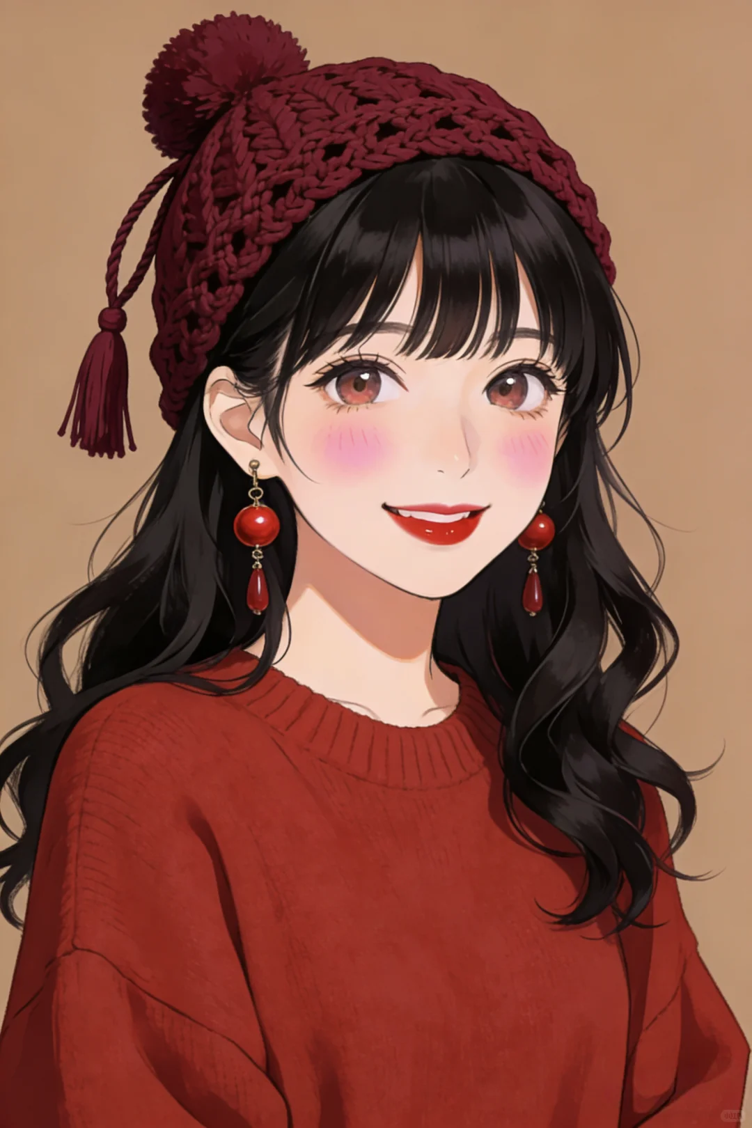 AI 卡通美少女
