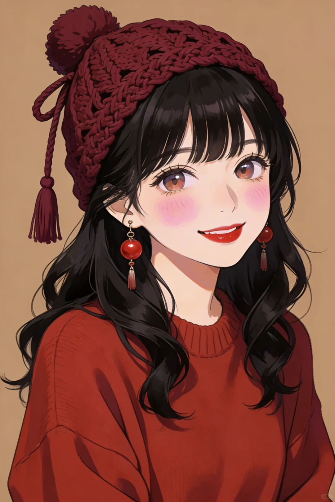 AI 卡通美少女