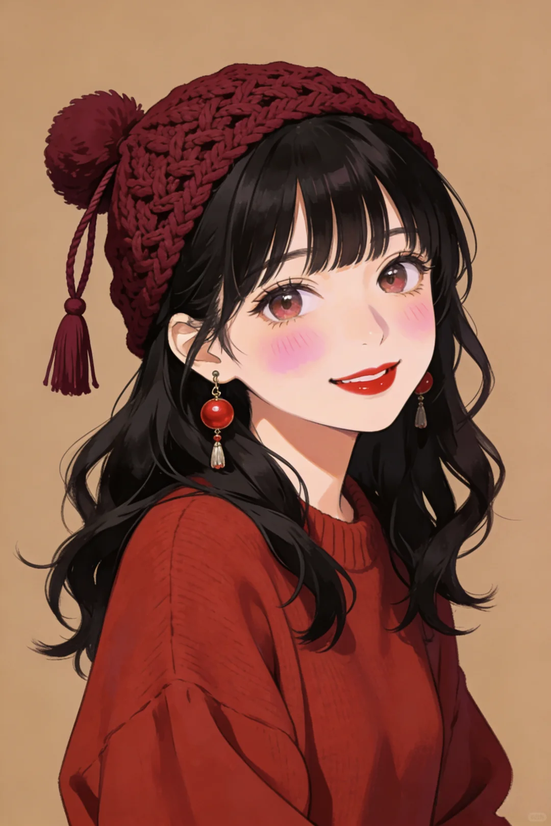 AI 卡通美少女