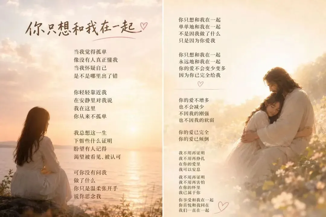 我的第一首原创歌曲:你只想和我在一起