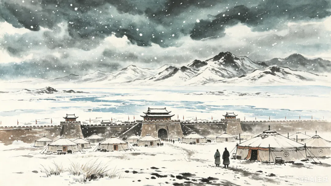白雪歌送武判官归京 · 岑参