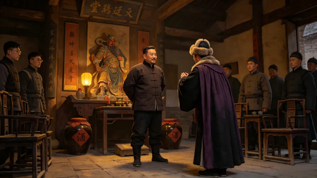 第二十七章 连仲书啸歌访豪杰,黄廷义赠枪结金兰