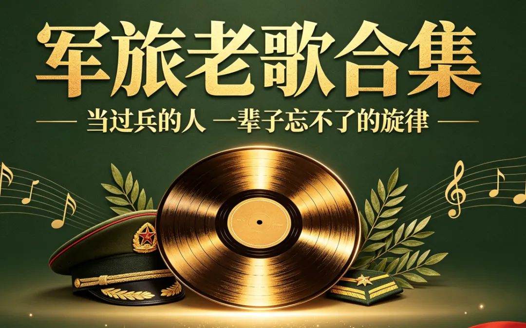十首经典军旅老歌!旋律一响,勾起无数老兵军营回忆,岁月不改军人风骨,经典军歌献给每一位老兵