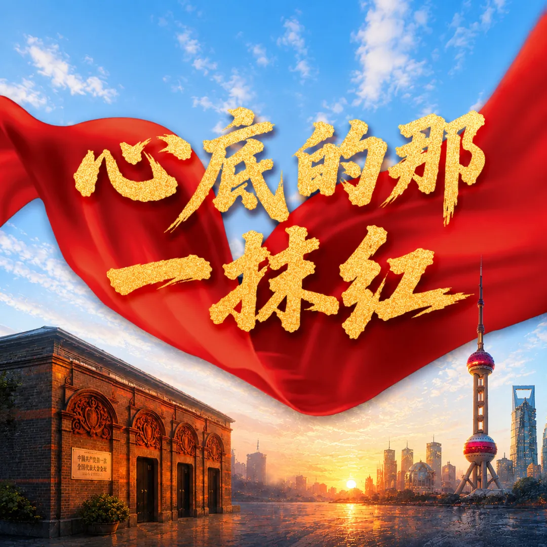 上海轻音乐团原创歌曲《心底的那一抹红》全网正式上线!为党的105岁生日献礼!