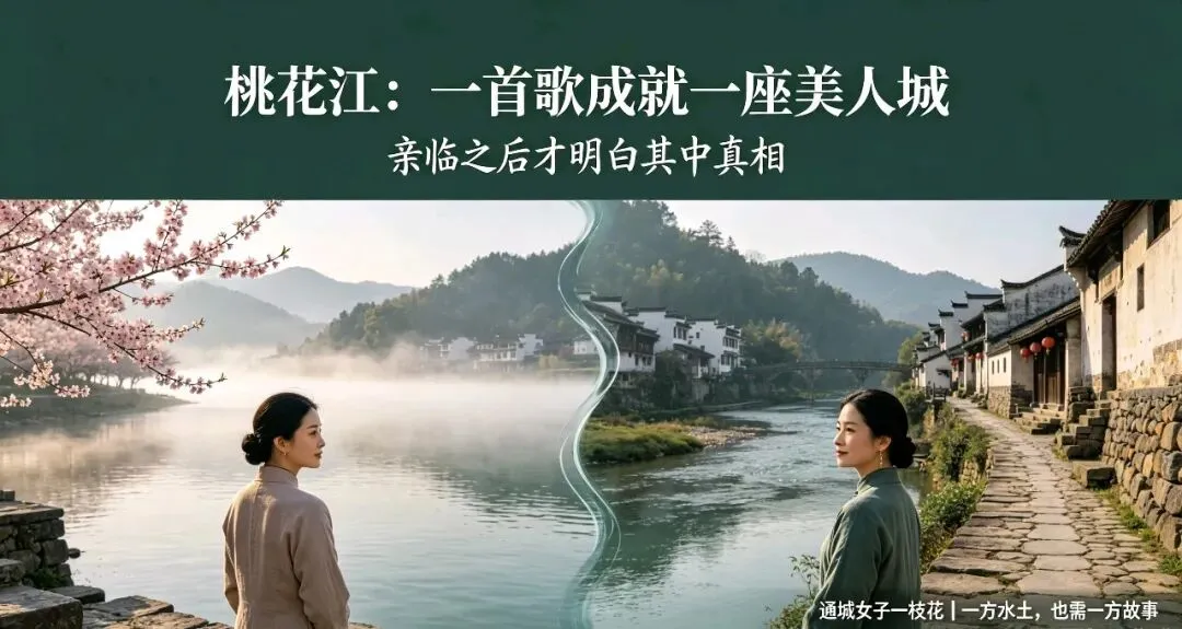 桃花江:一首歌成就一座美人城,亲临之后才明白其中真相