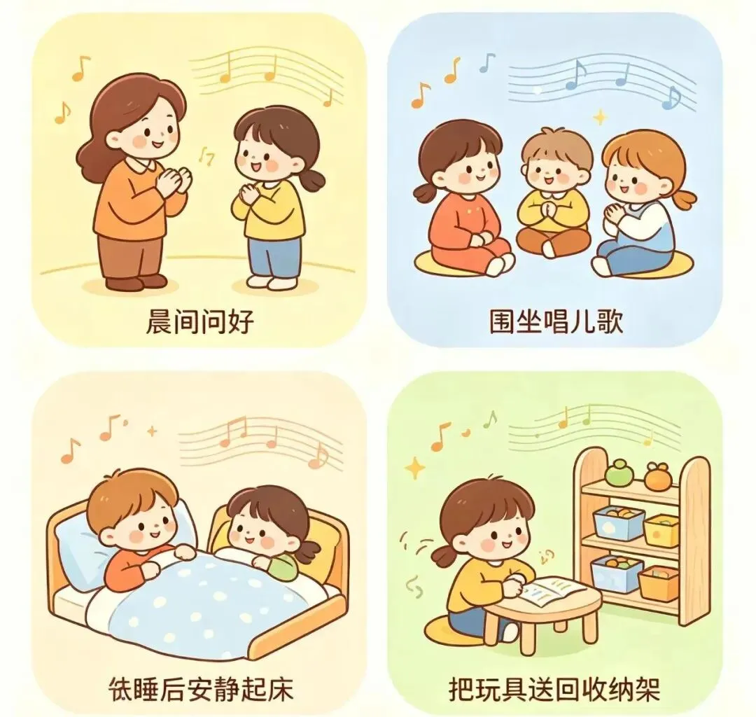 与歌为伴,以乐育人            —— 运用儿歌歌曲助力托小班幼儿成长