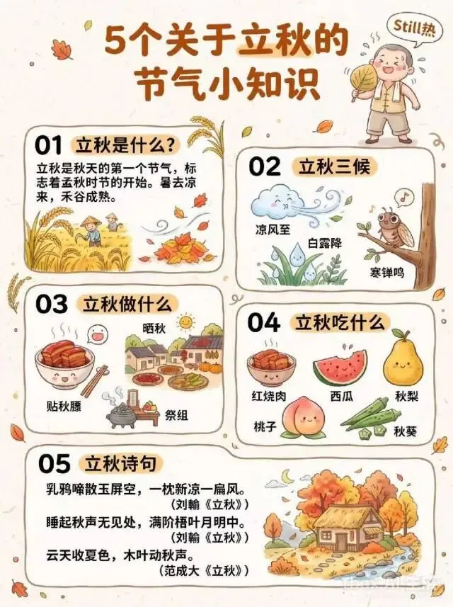 立秋,送暑纵歌时