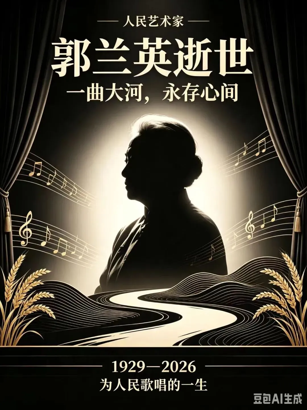 传唱几代人的歌曲,又一位老艺术家走了