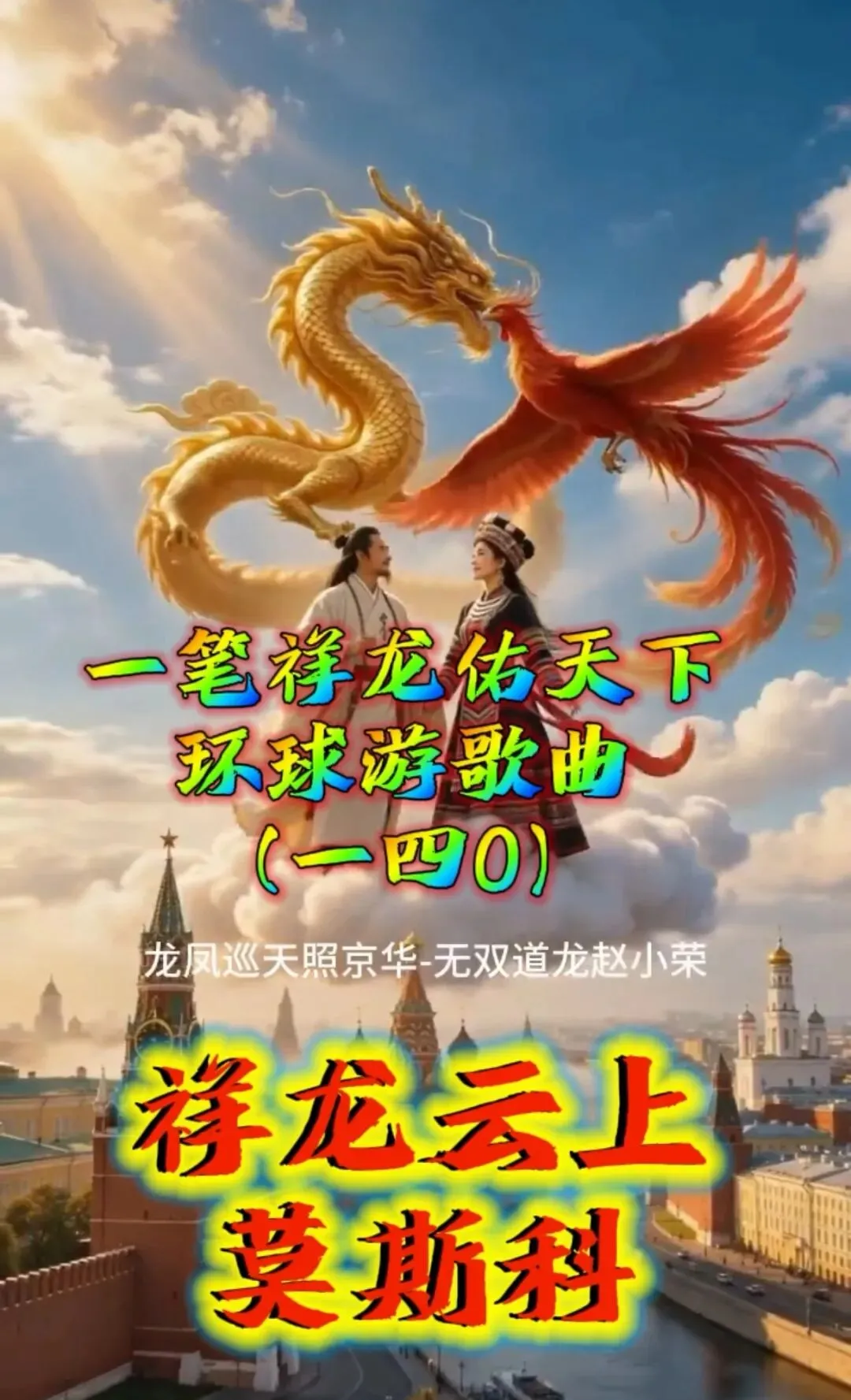 歌曲:《祥龙云上莫斯科》