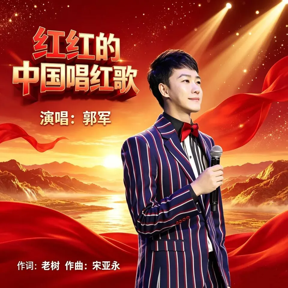 歌手郭军 新时代主旋律歌曲《红红的中国唱红歌》全网重磅上线 以歌声传递家国情怀