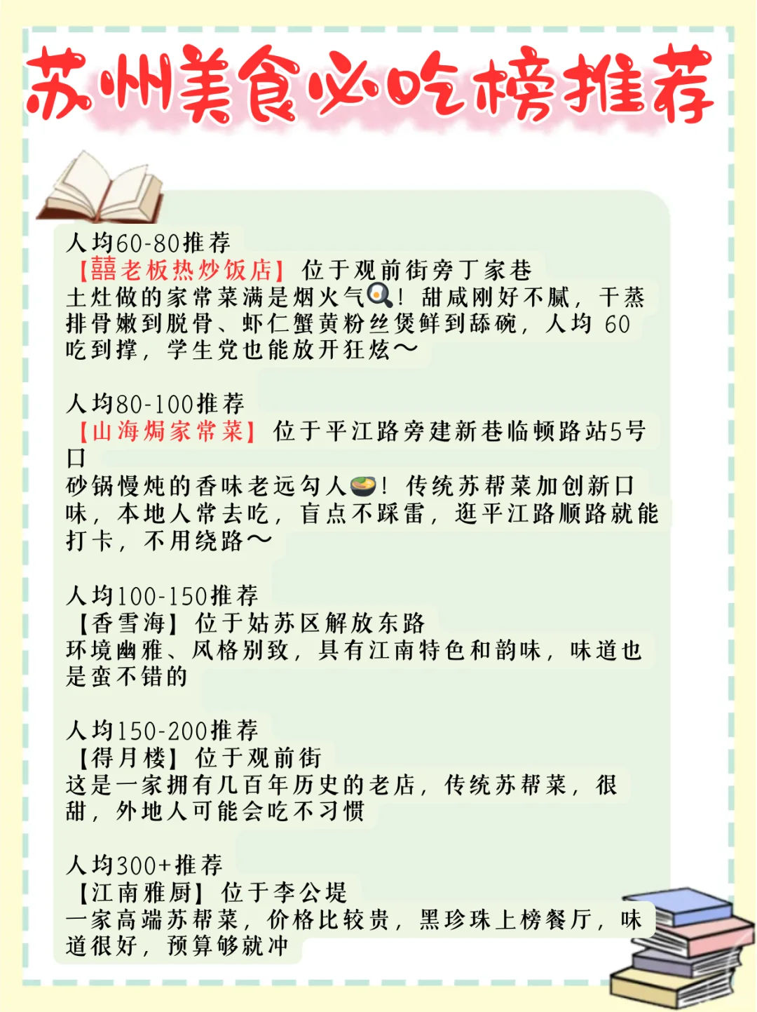 苏州一日游攻略🔥苏州女大学生整理超详细
