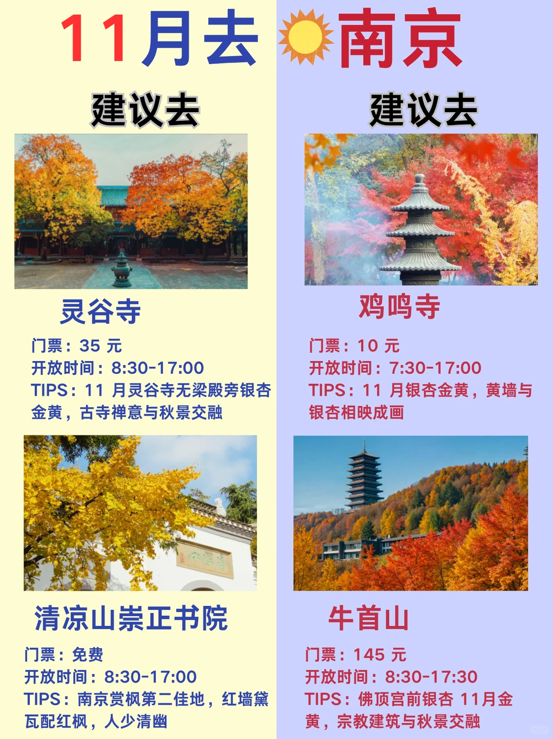 11月来南京，这几个景点劝你别去！！！！！！