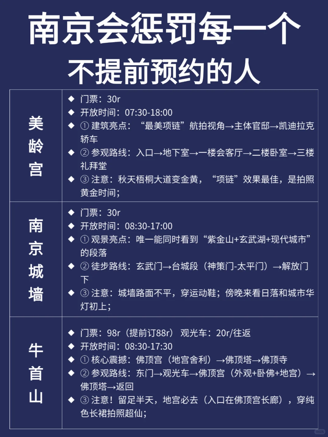 南京会惩罚每一个不提前预约的人！