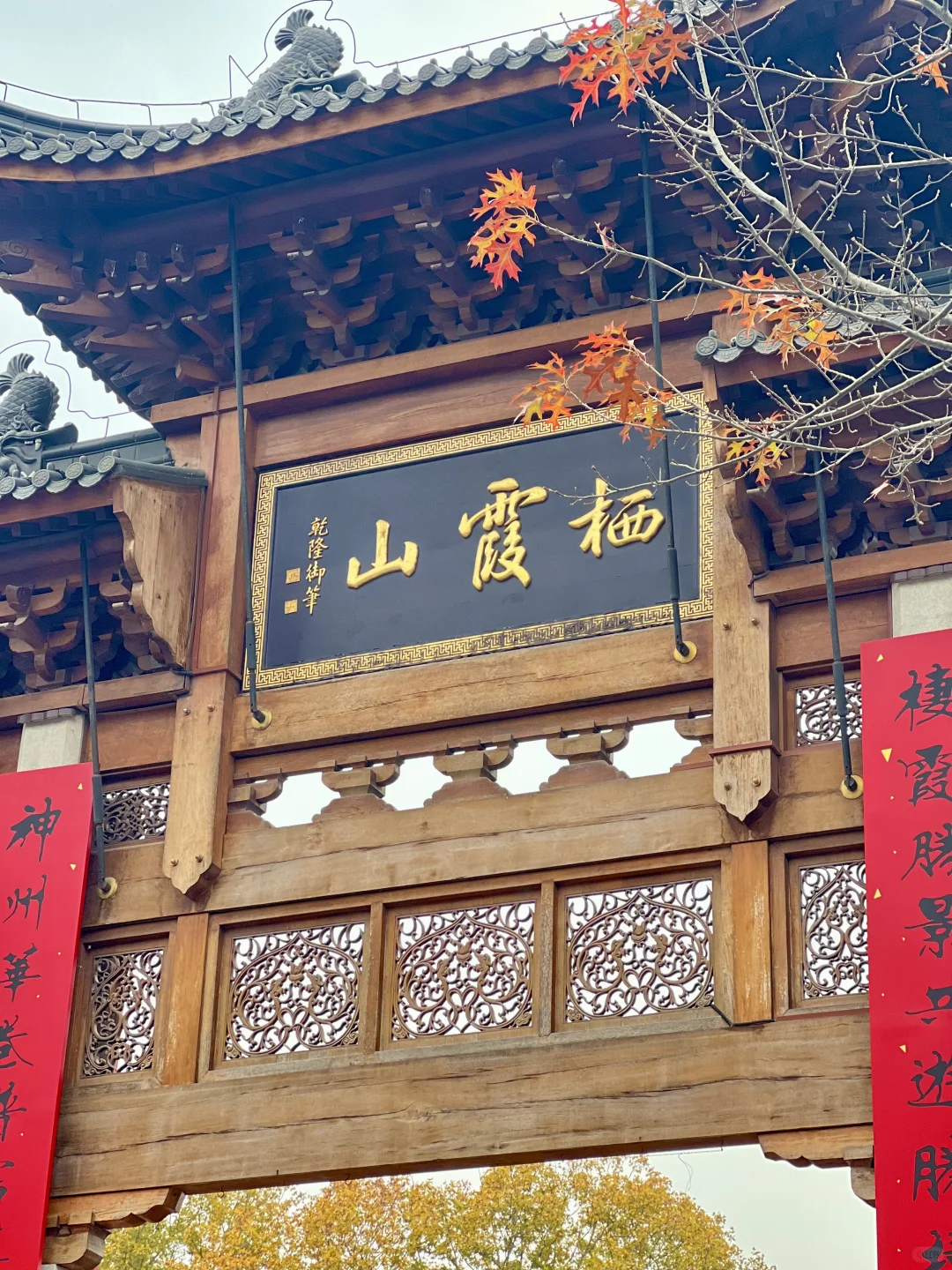 2025.11.23|栖霞山红枫现状🍁含游玩攻略!