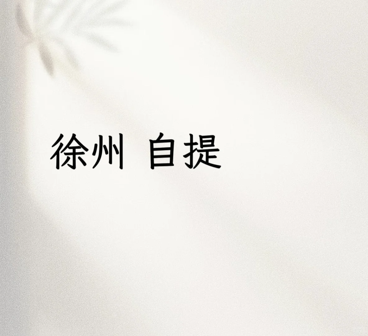 徐州 闲置
