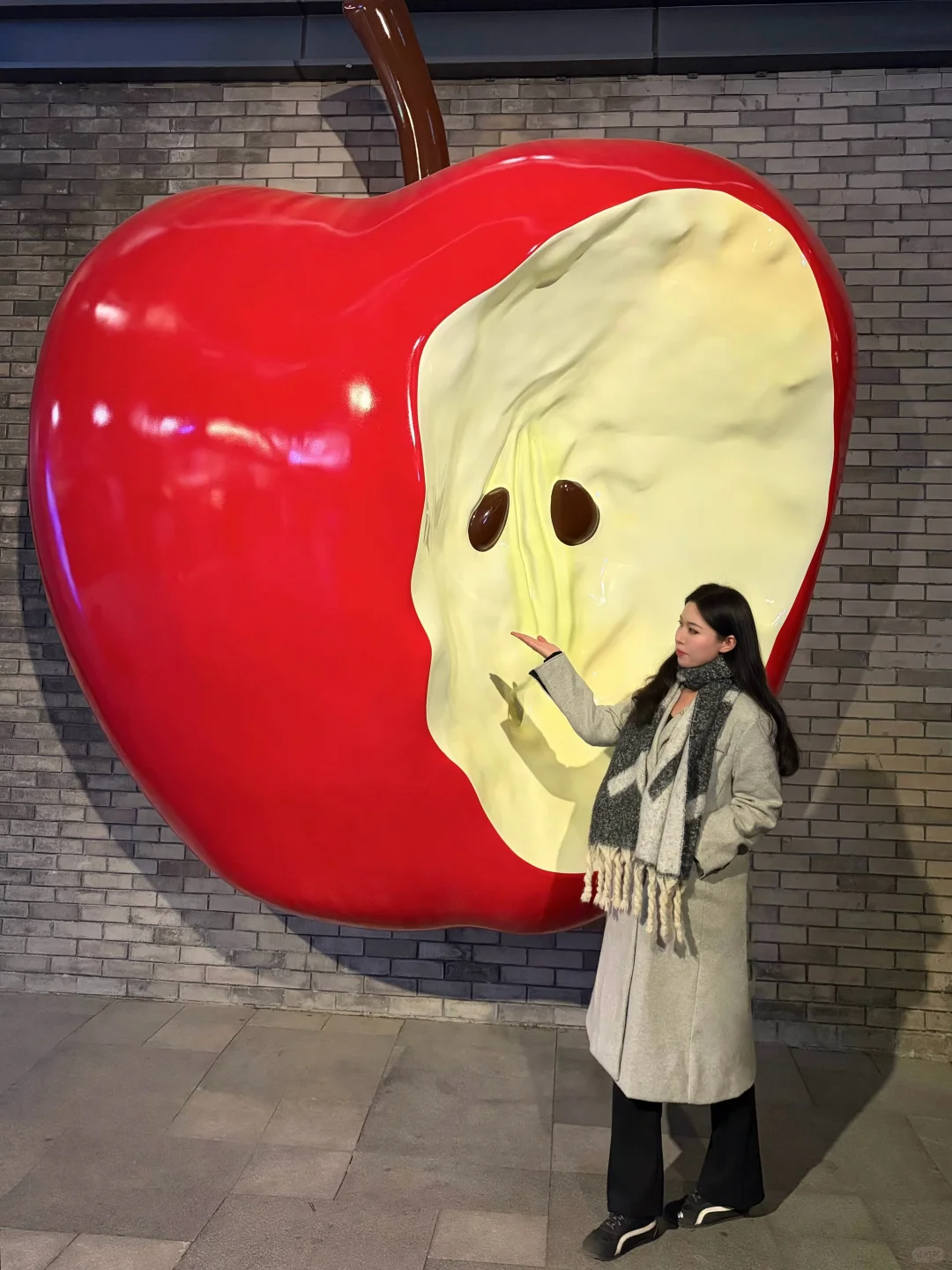 来徐州一不小心就吃掉了一口苹果🍎