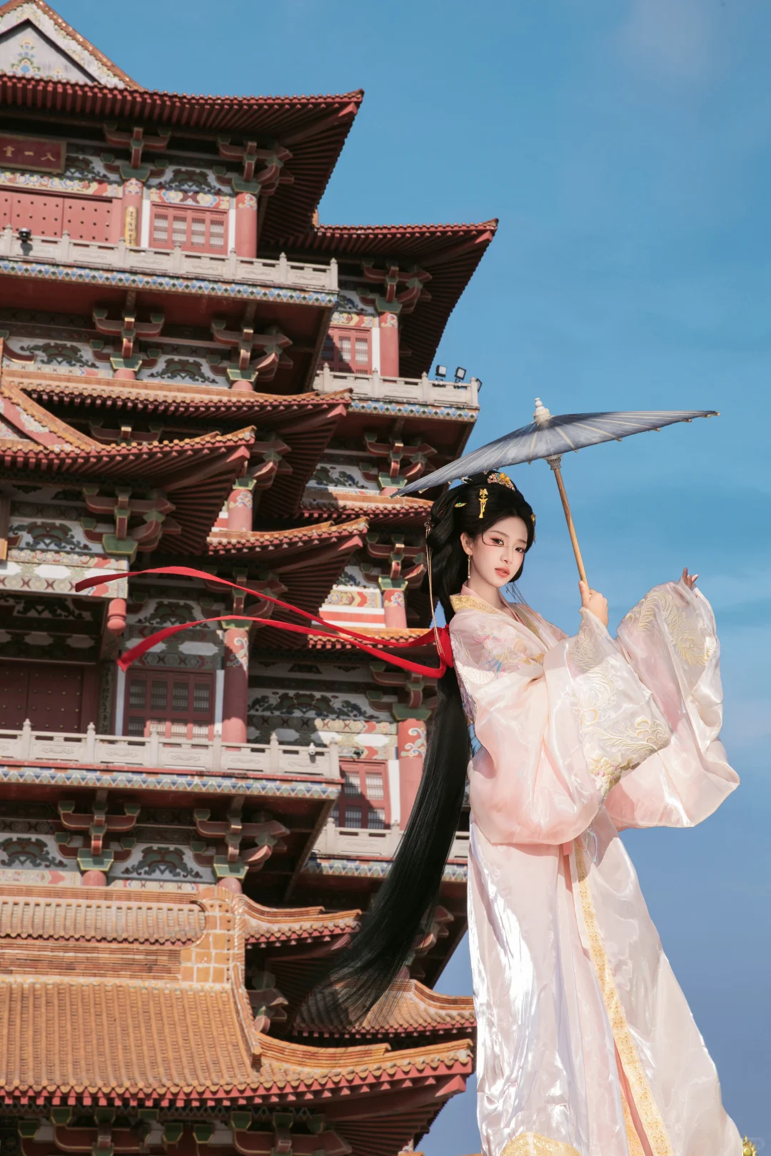 徐州宝莲寺拍战国袍📸折腰同款美到炸🔥