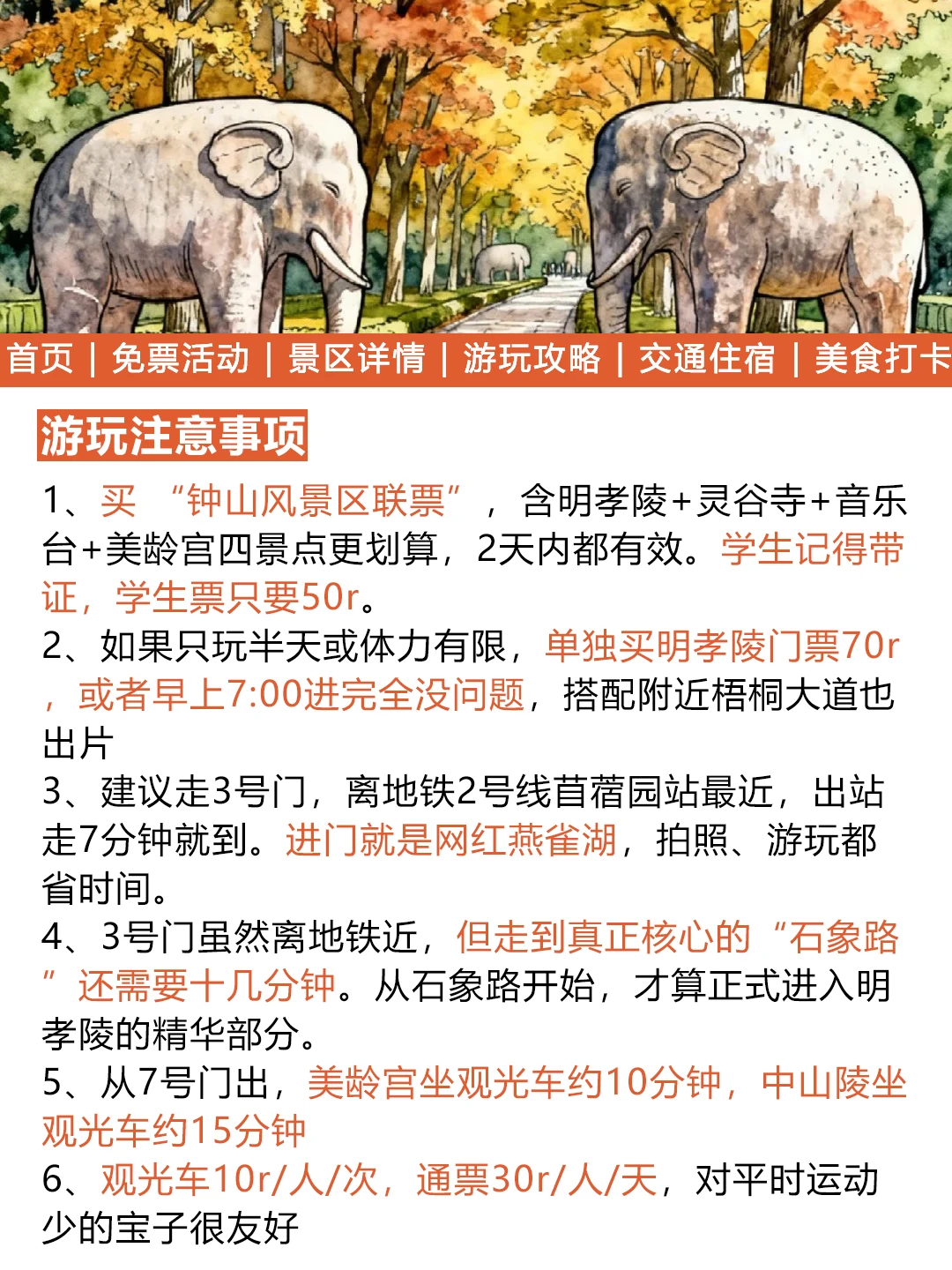 南京明孝陵元旦免票通知来啦！幸好看到了