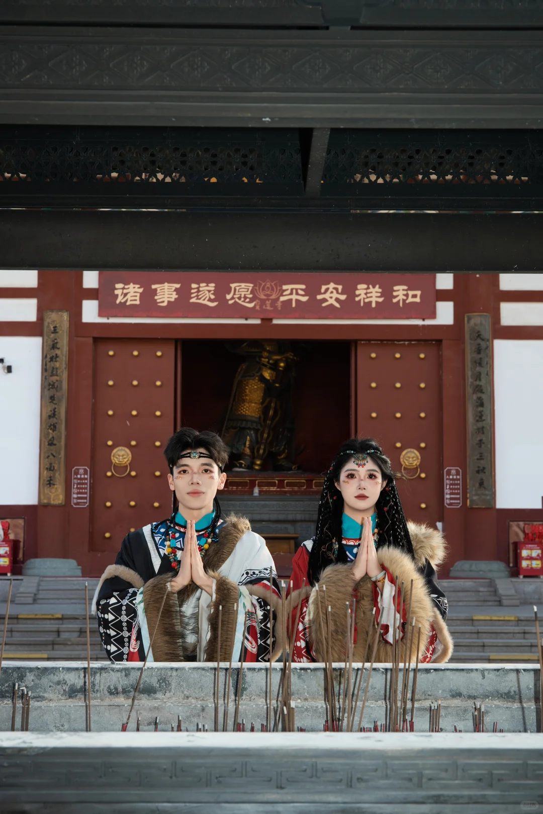 徐州宝莲寺 情侣藏服——客片分享