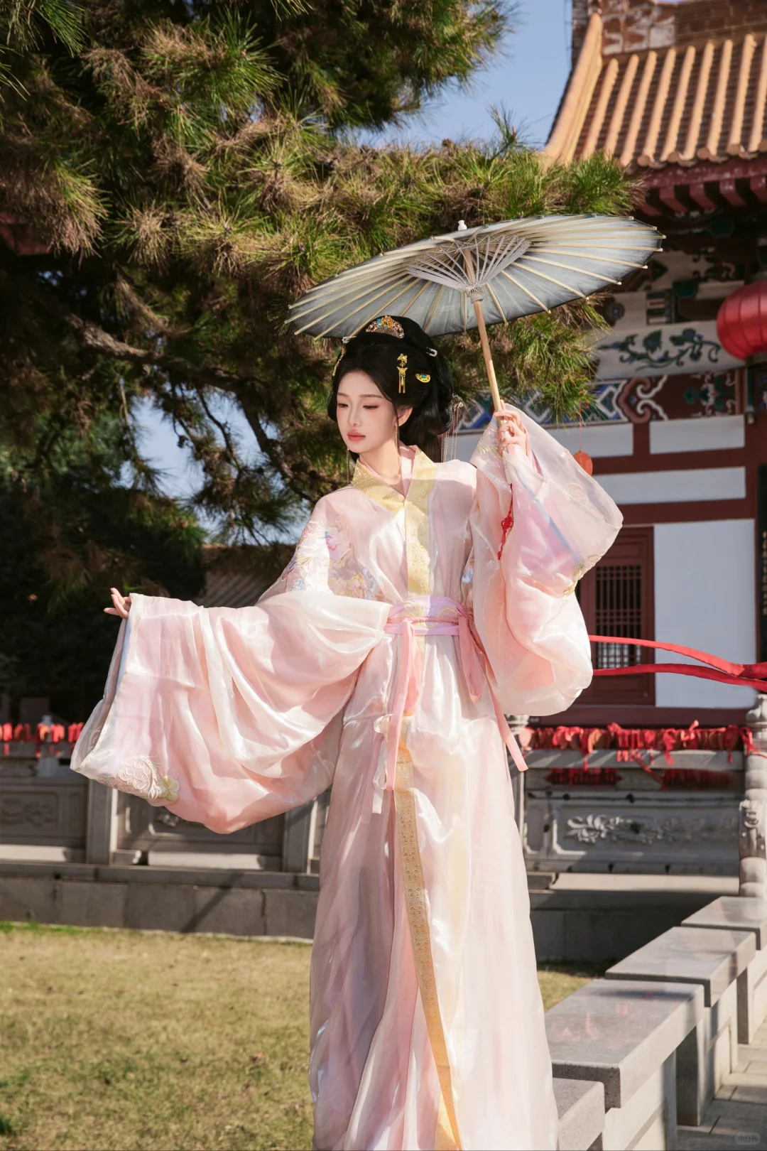 徐州宝莲寺拍战国袍📸折腰同款美到炸🔥