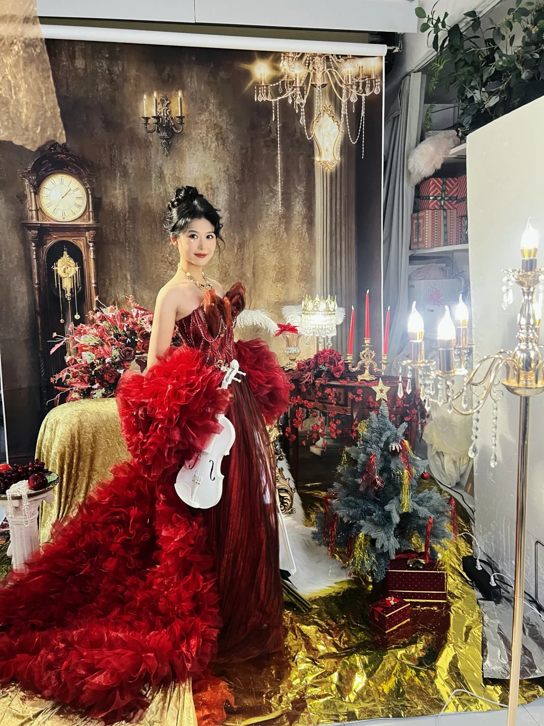 今天是闪闪发光的圣诞公主~