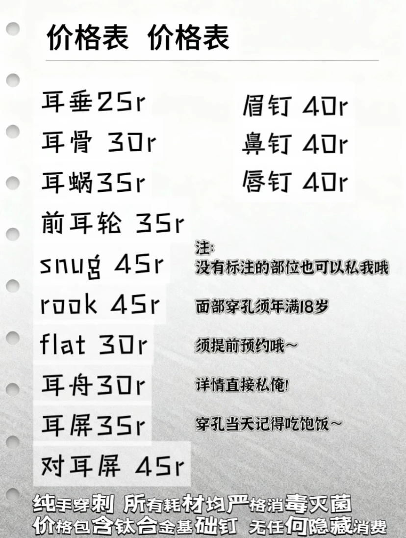 广州穿孔‼️