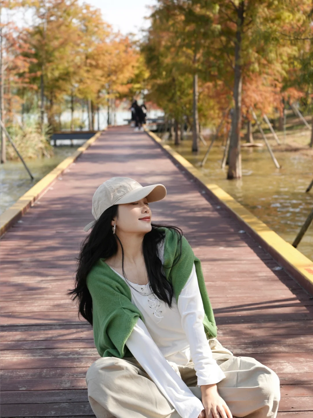 深圳实况｜新的湿地公园落羽杉已红🍁附机位