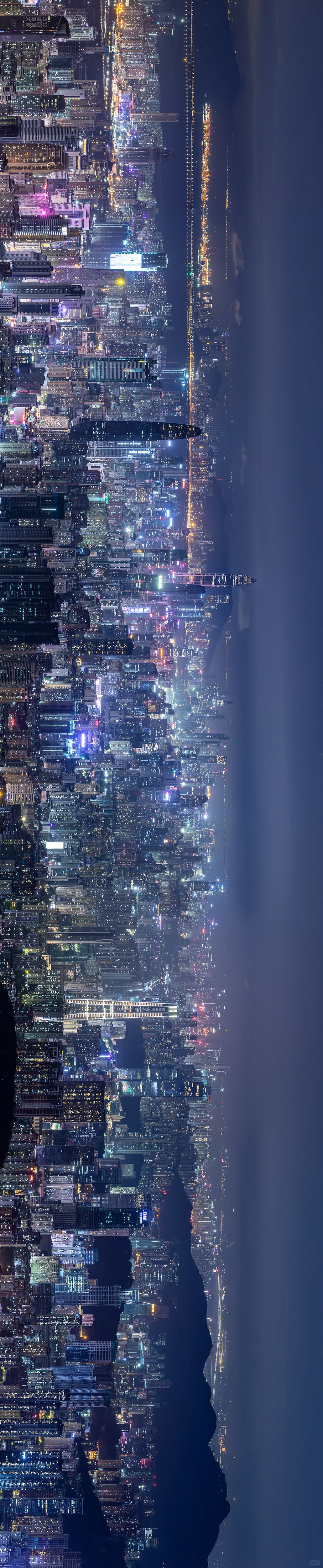 6张图带你感受梧桐山夜景有多震撼❗️