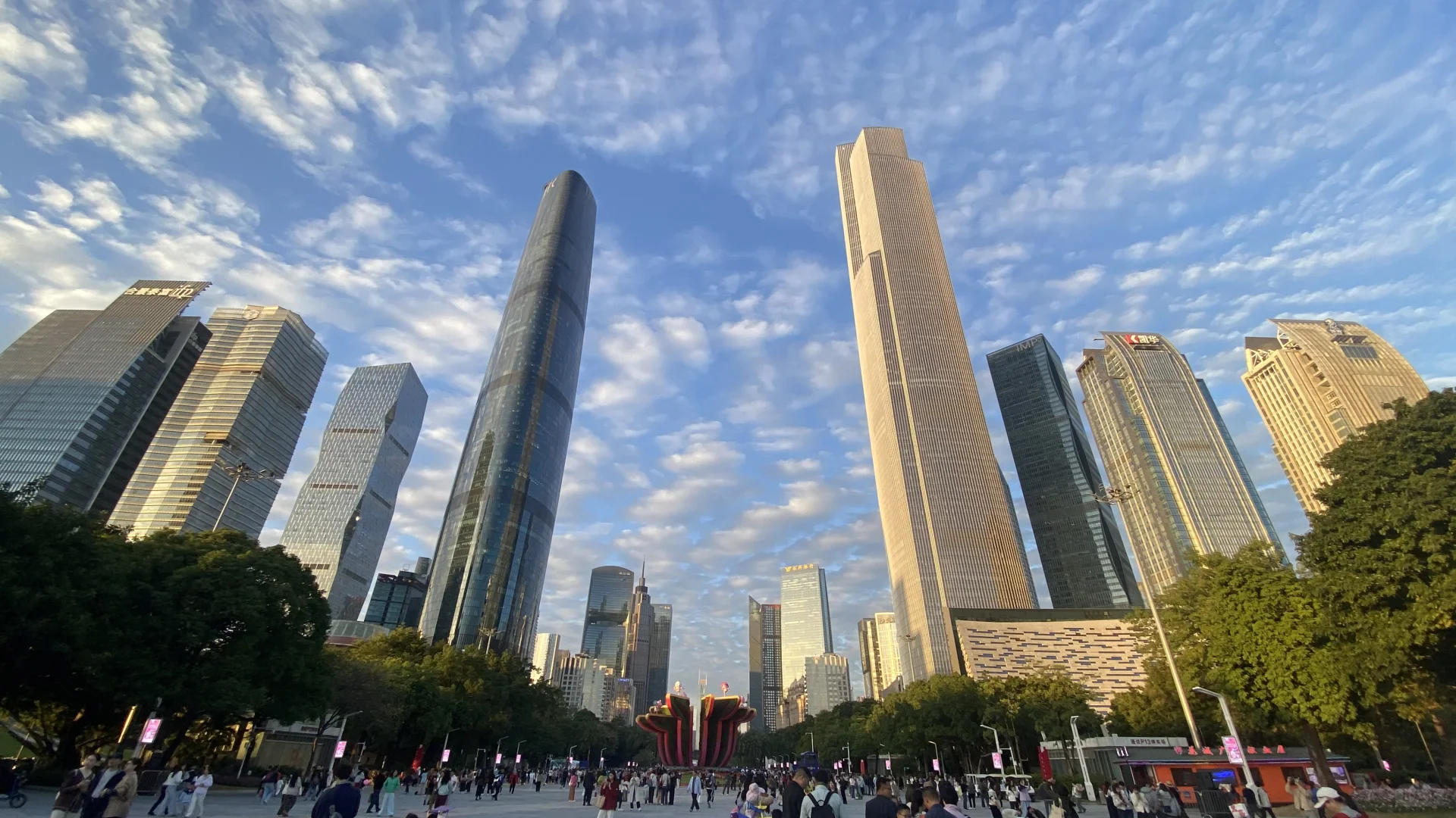 广州的天气太好了