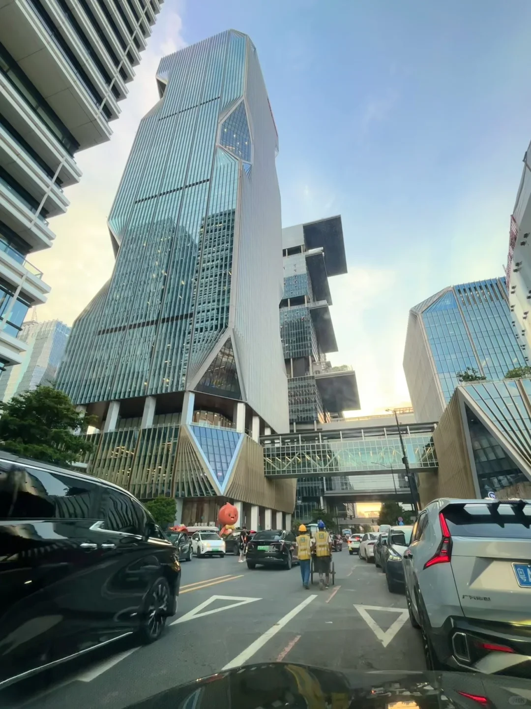 上下班的风景