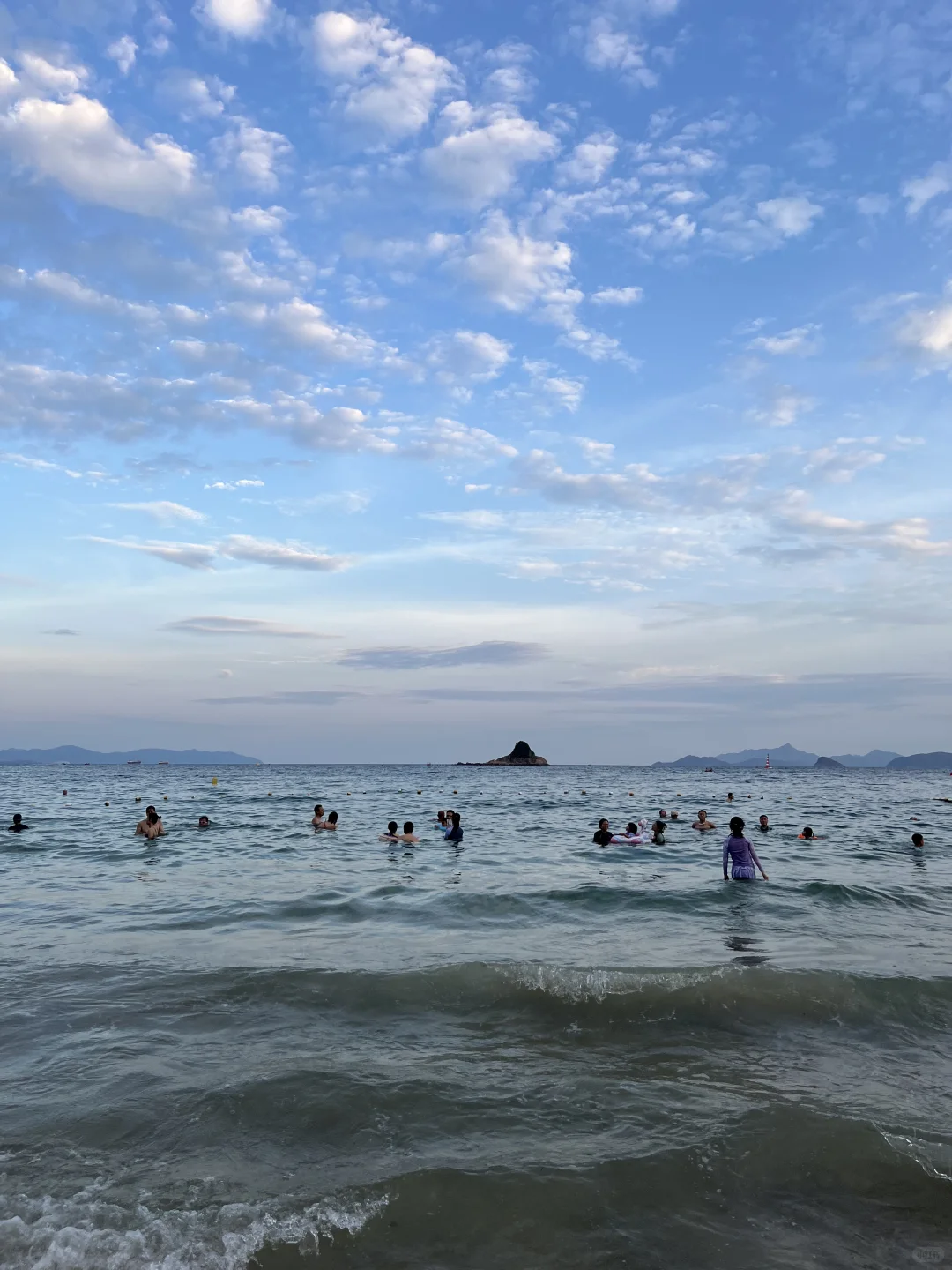 去了大梅沙后觉得桔钓沙简直是个…