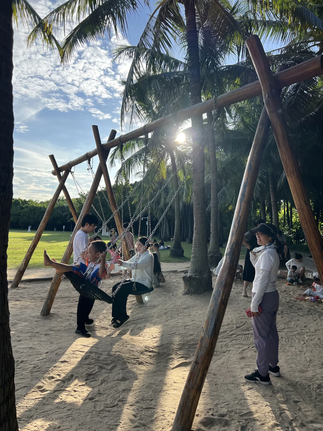 遛娃好去处（1）|深圳湾公园椰林沙滩🏝️